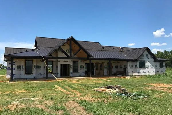 Residential metal roof
